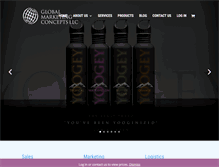 Tablet Screenshot of gmconceptsllc.com